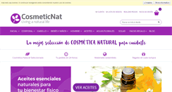 Desktop Screenshot of cosmeticnat.com
