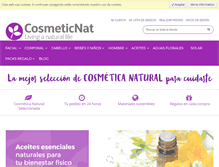 Tablet Screenshot of cosmeticnat.com